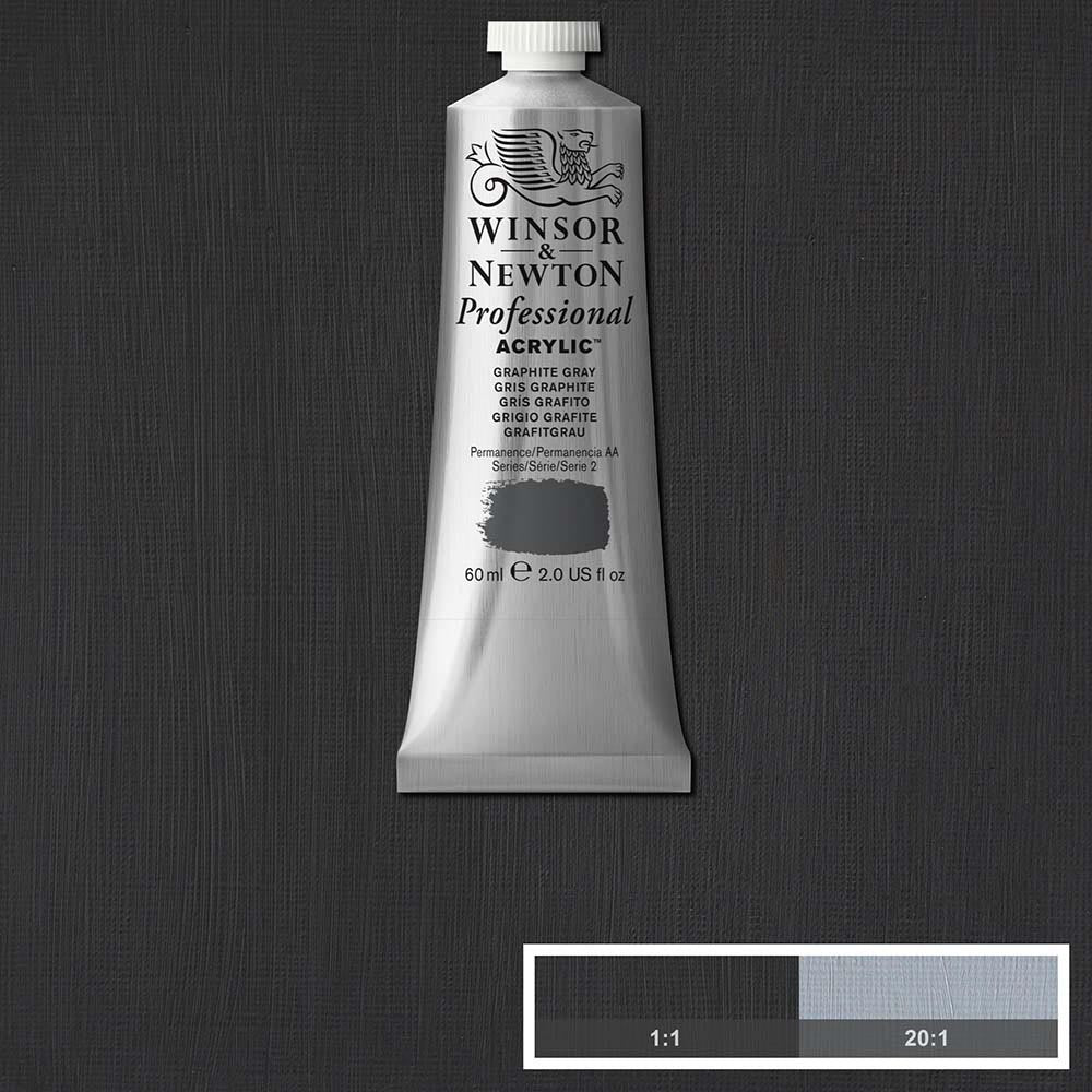 Winsor & Newton Professional Acrylic 60ml Graphite Grey 292 S.2