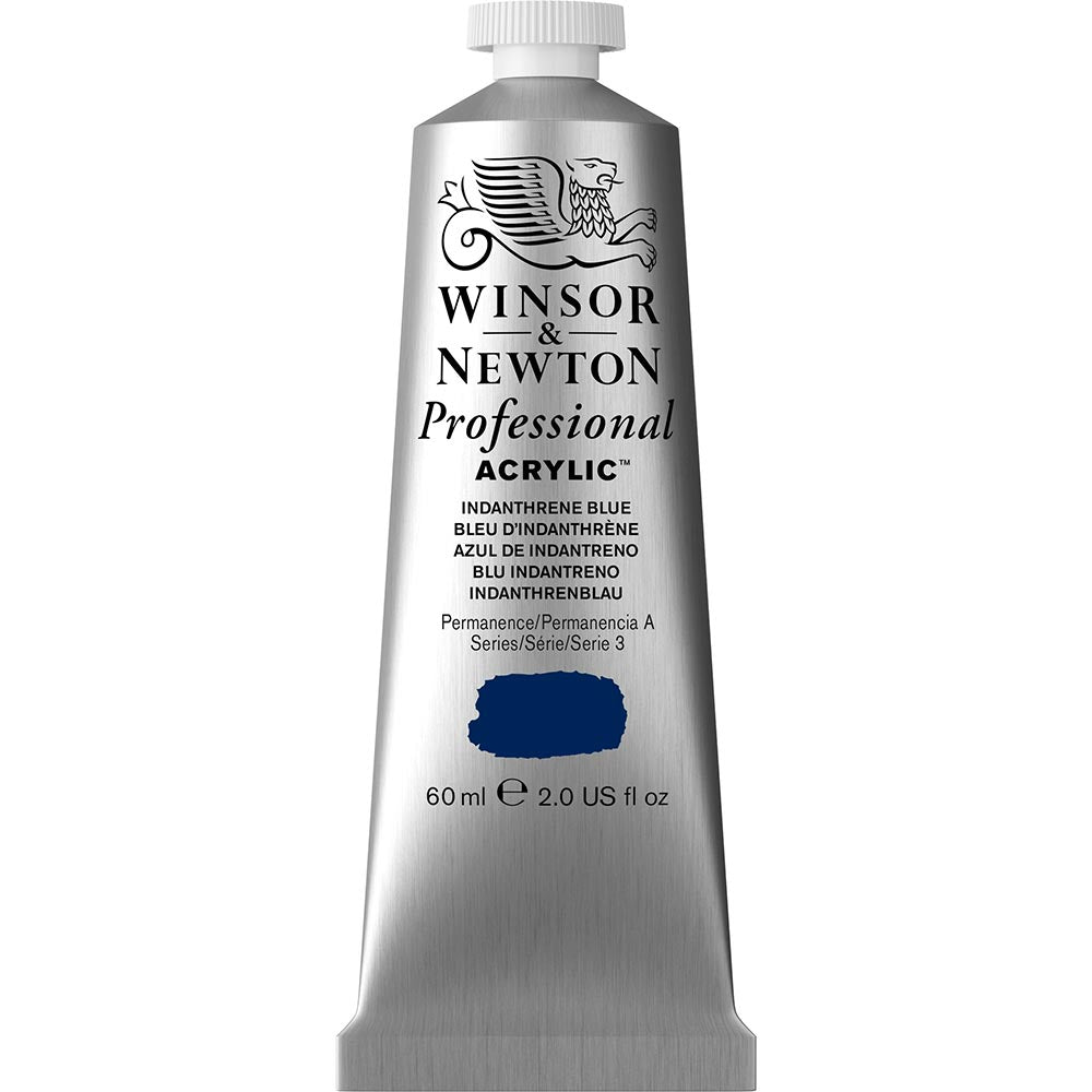 Winsor & Newton Professional Acrylic 60ml Indanthrene Blue 321 S.3