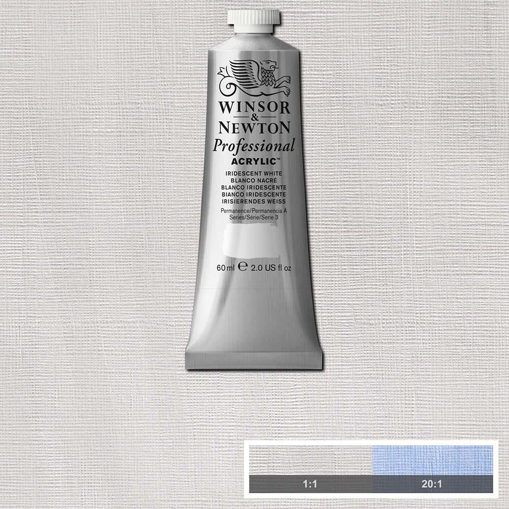 Winsor & Newton Professional Acrylic 60ml Iridescent White 330 S.3