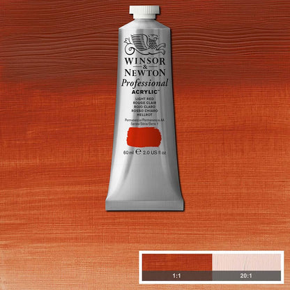 Winsor & Newton Professional Acrylic 60ml Light Red 362 S.1