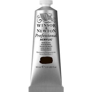 Winsor & Newton Professional Acrylic 60ml Mars Black 386 S.1