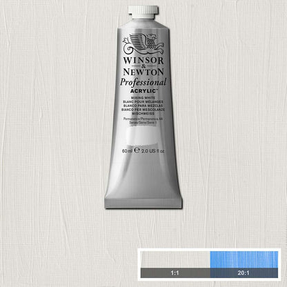 Winsor & Newton Professional Acrylic 60ml Soft Mixing White 415 S.1