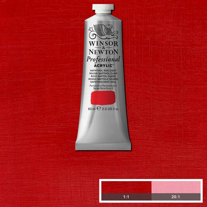 Winsor & Newton Professional Acrylic 60ml Naphthol Red Light 421 S.2