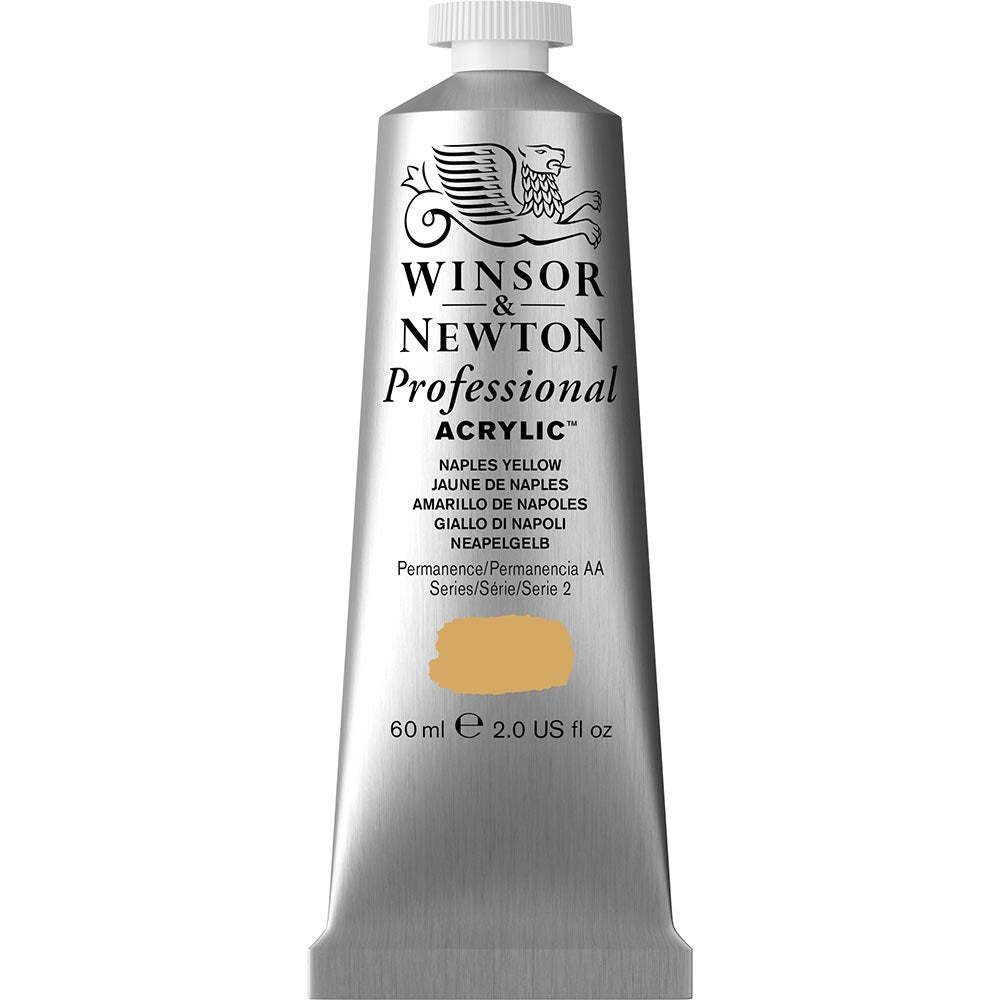 Winsor & Newton Professional Acrylic 60ml Naples Yellow 422 S.2