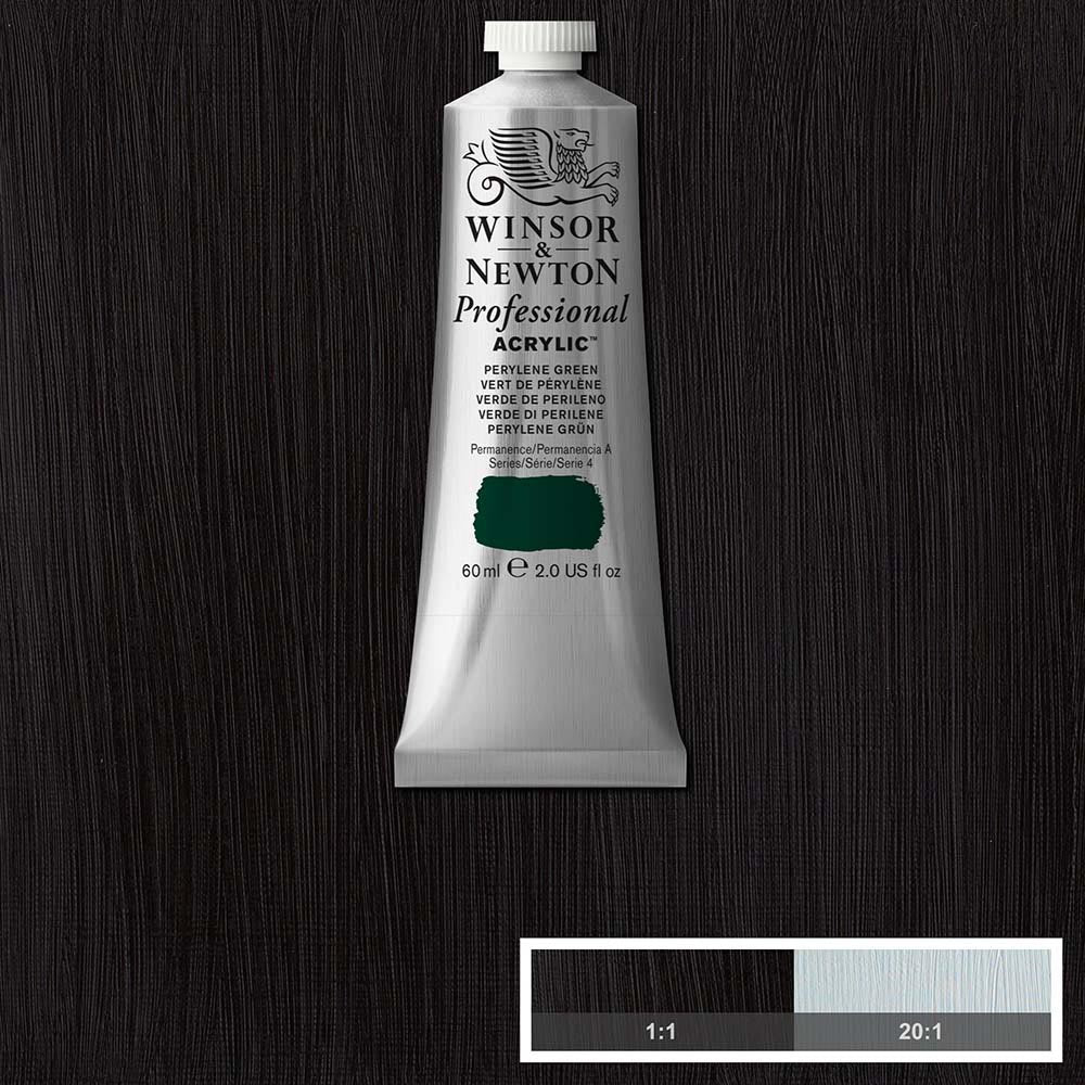 Winsor & Newton Professional Acrylic 60ml Perylene Green 460 S.4