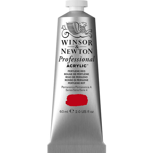 Winsor & Newton Professional Acrylic 60ml Perylene Red 464 S.4