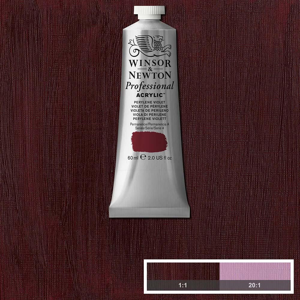 Winsor & Newton Professional Acrylic 60ml Perylene Violet 470 S.4