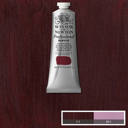Winsor & Newton Professional Acrylic 60ml Perylene Violet 470 S.4