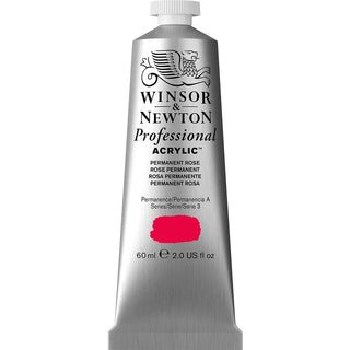 Winsor & Newton Professional Acrylic 60ml Permanent Rose 502 S.3