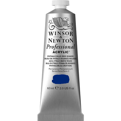 Winsor & Newton Professional Acrylic 60ml Phthalo Blue (Red Shade) 514 S.2