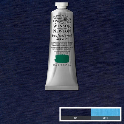 Winsor & Newton Professional Acrylic 60ml Phthalo Blue (Green Shade) 515 S.2