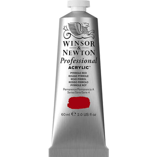 Winsor & Newton Professional Acrylic 60ml Pyrrole Red 534 S.4