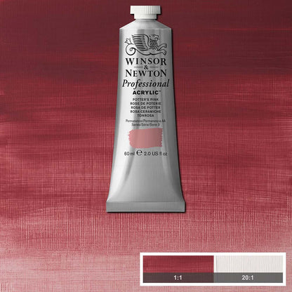 Winsor & Newton Professional Acrylic 60ml Potter’s Pink 537 S.3