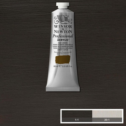 Winsor & Newton Professional Acrylic 60ml Raw Umber 554 S.1