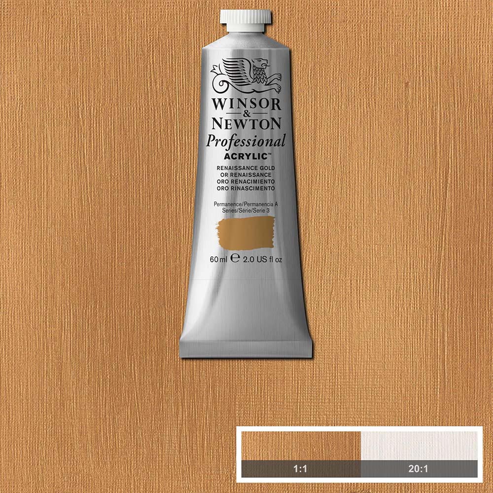 Winsor & Newton Professional Acrylic 60ml Renaissance Gold 573 S.3