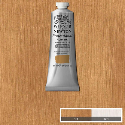Winsor & Newton Professional Acrylic 60ml Renaissance Gold 573 S.3