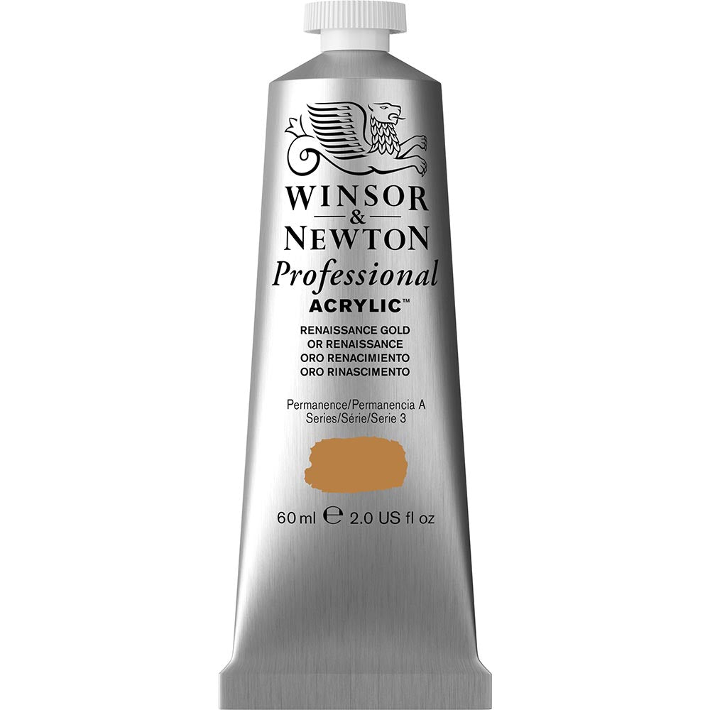 Winsor & Newton Professional Acrylic 60ml Renaissance Gold 573 S.3