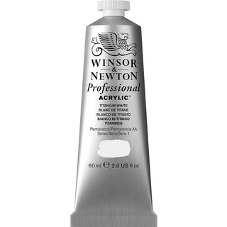 Winsor & Newton Professional Acrylic 60ml Titanium White 644 S.1