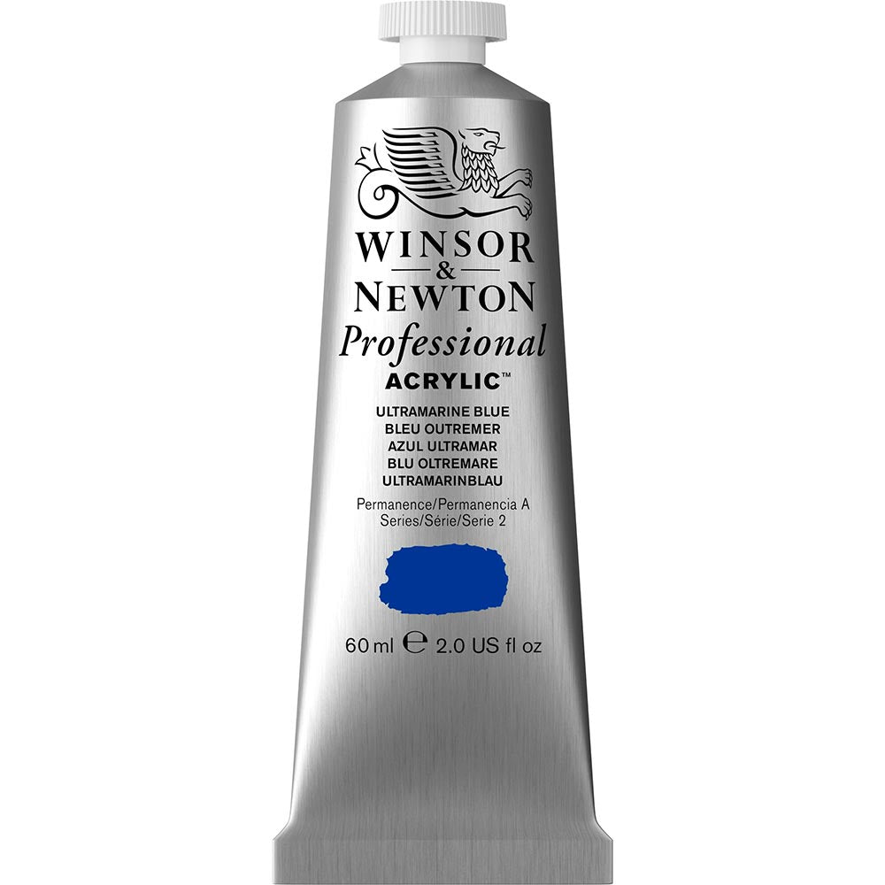 Winsor & Newton Professional Acrylic 60ml Ultramarine Blue 664 S.2
