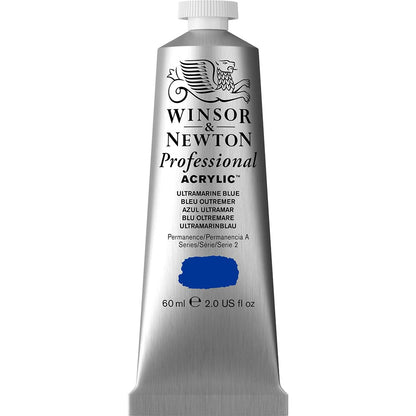 Winsor & Newton Professional Acrylic 60ml Ultramarine Blue 664 S.2