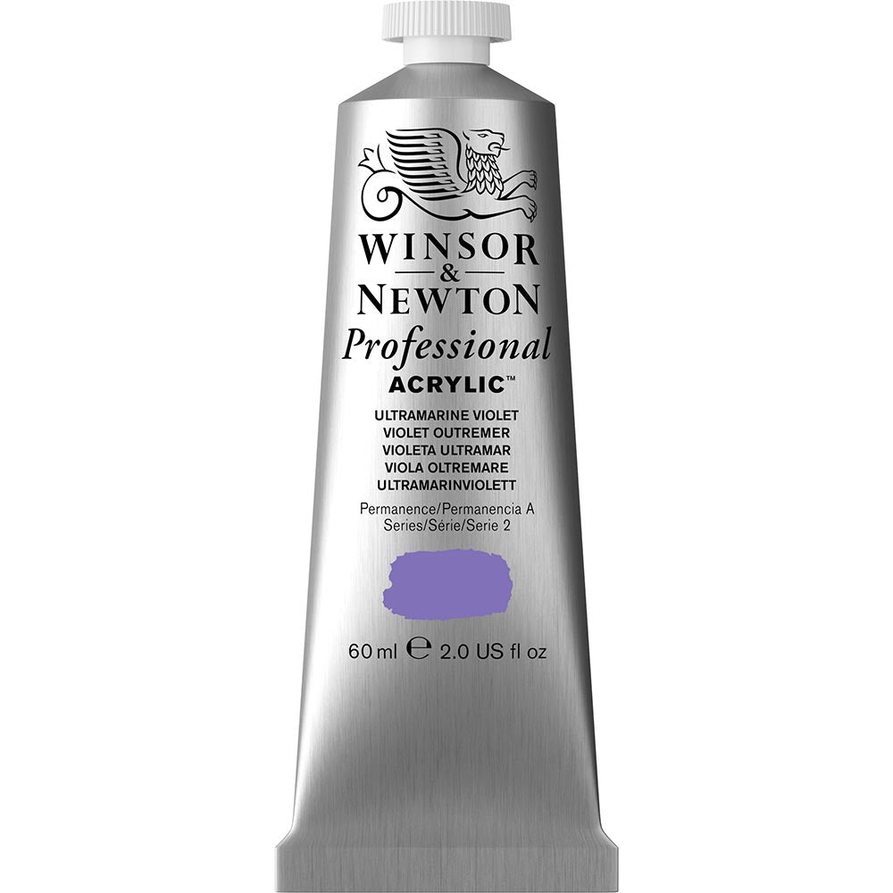Winsor & Newton Professional Acrylic 60ml Ultramarine Violet 672 S.2