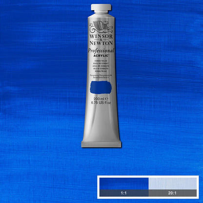 Winsor & Newton Professional Acrylic 200ml Cobalt Blue 178 S.4
