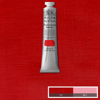 Winsor & Newton Professional Acrylic 200ml Naphthol Red Light 421 S.2