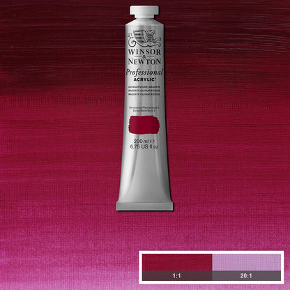 Winsor & Newton Professional Acrylic 200ml Quinacridone Magenta 545 S.3