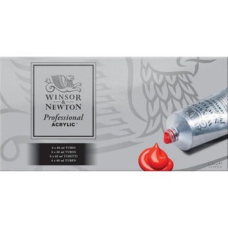 Winsor & Newton Professional Acrylic 6x60ml Set