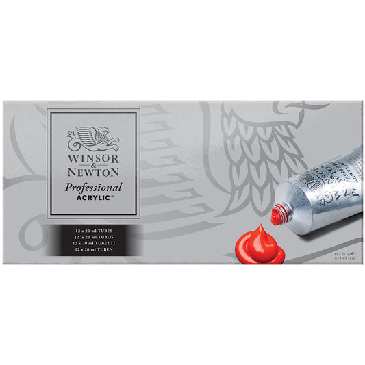 Winsor & Newton Professional Acrylic 12x20ml Set