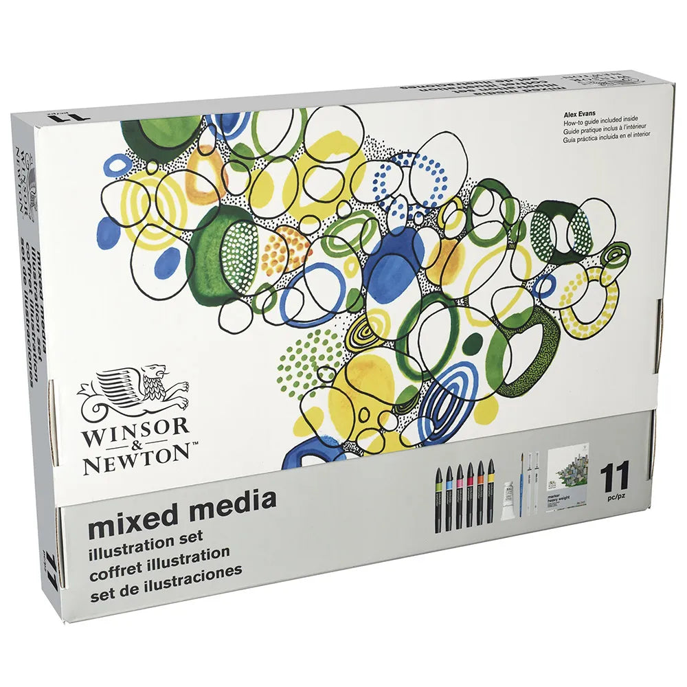 Winsor & Newton Mixed Media (Karışık Teknik) İllüstrasyon Seti