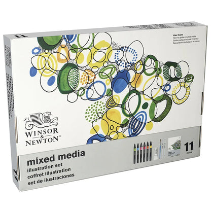 Winsor & Newton Mixed Media (Karışık Teknik) İllüstrasyon Seti