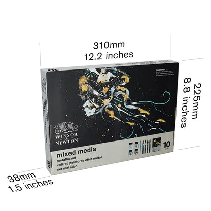 Winsor & Newton Mixed Media (Karışık Teknik) Metalik Set