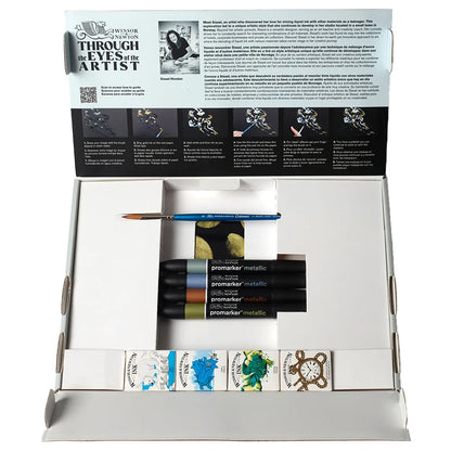 Winsor & Newton Mixed Media (Karışık Teknik) Metalik Set