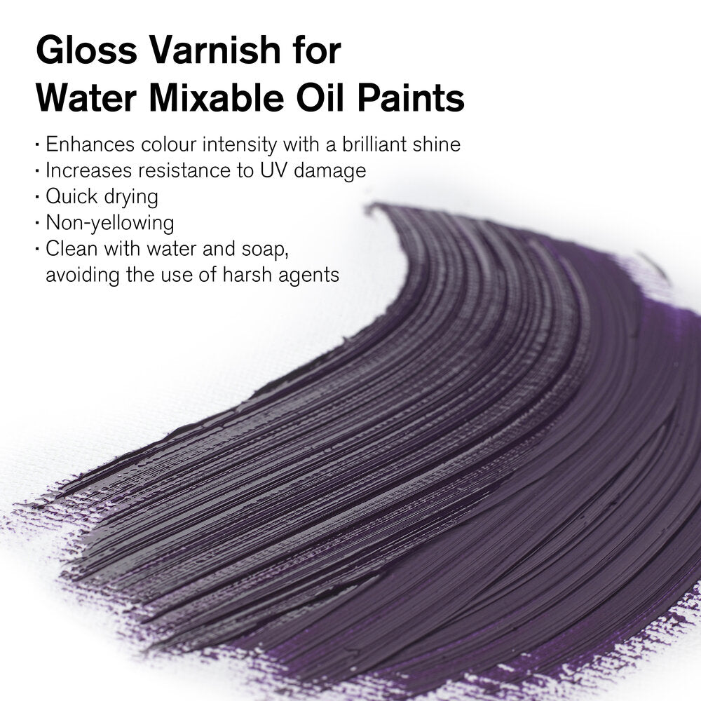 Winsor & Newton Artisan Water Mixable Gloss Varnish (Suda Çözünebilen Parlak Vernik) 75ml