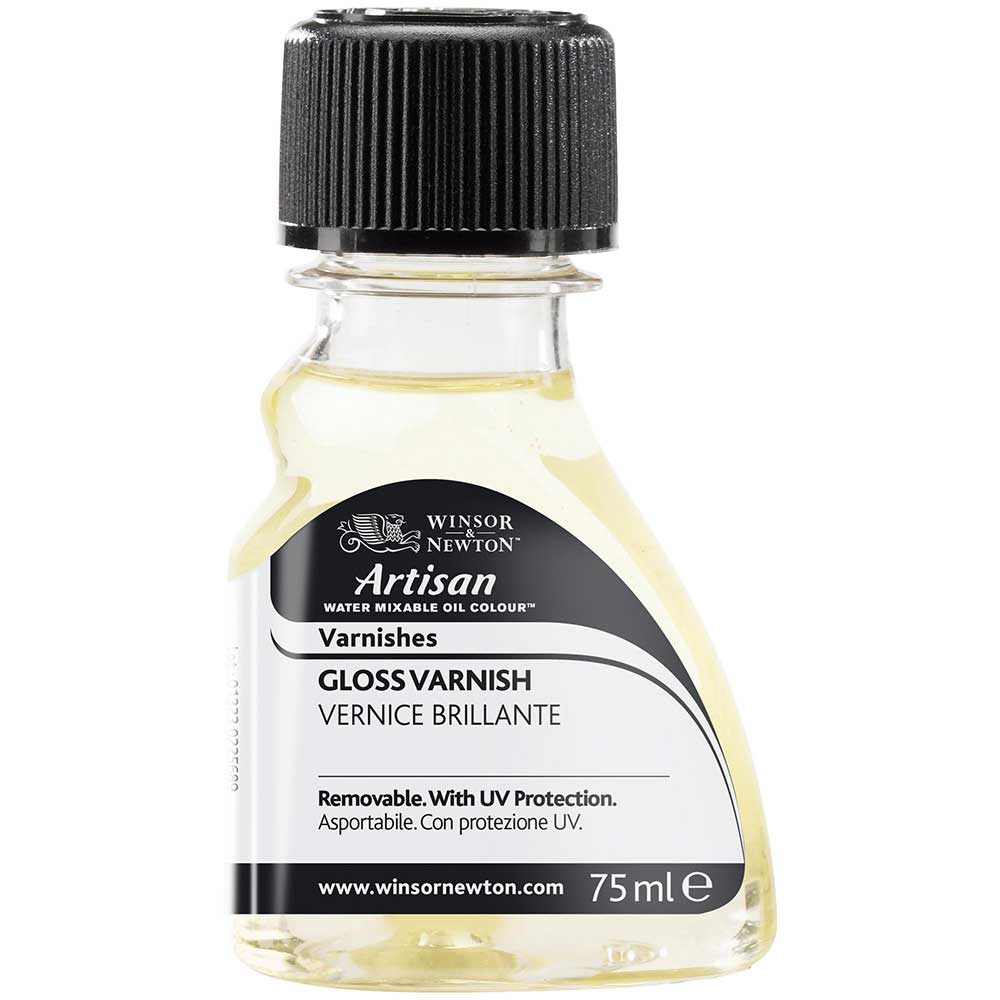 Winsor & Newton Artisan Water Mixable Gloss Varnish (Suda Çözünebilen Parlak Vernik) 75ml