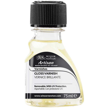 Winsor & Newton Artisan Water Mixable Gloss Varnish (Suda Çözünebilen Parlak Vernik) 75ml