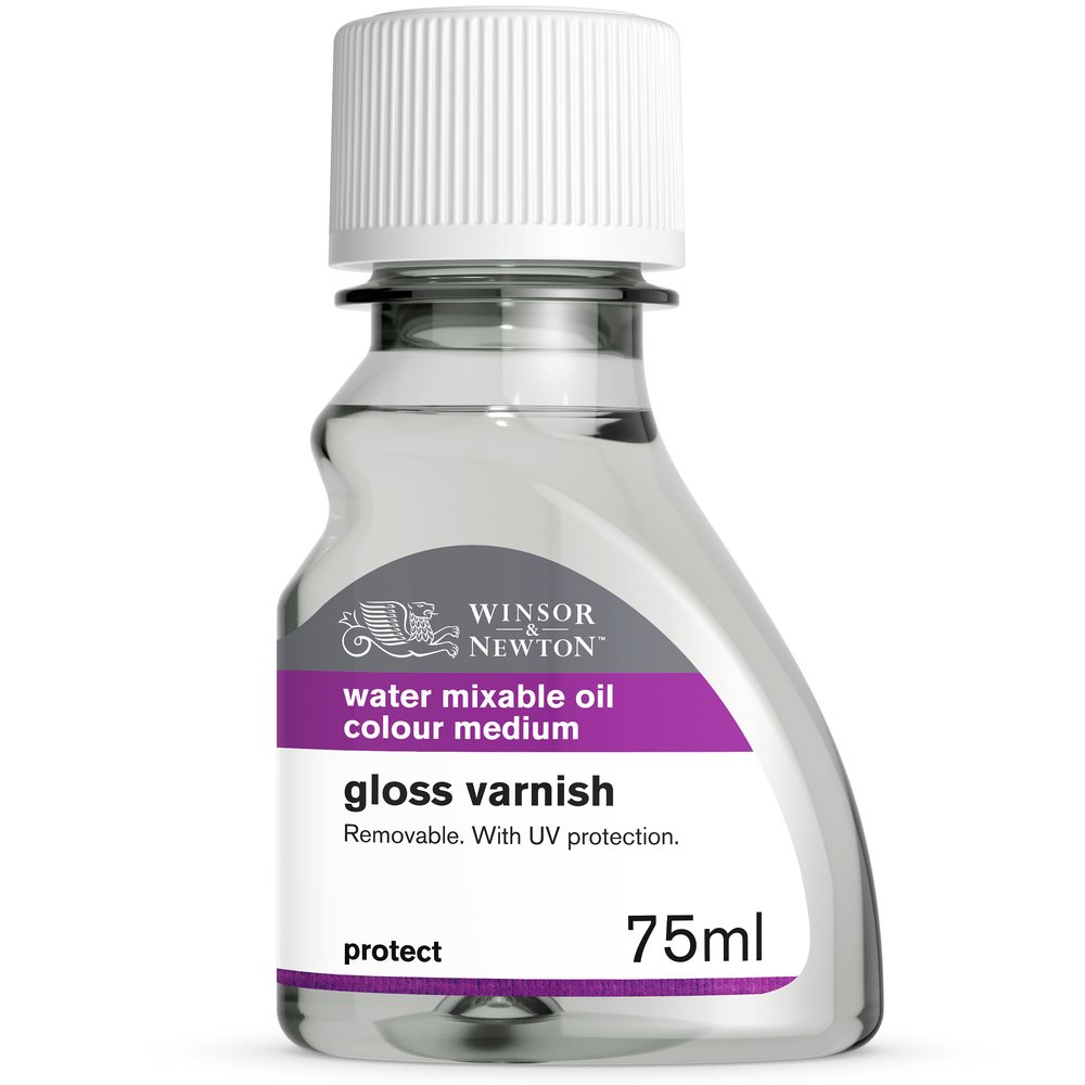Winsor & Newton Artisan Water Mixable Gloss Varnish (Suda Çözünebilen Parlak Vernik) 75ml