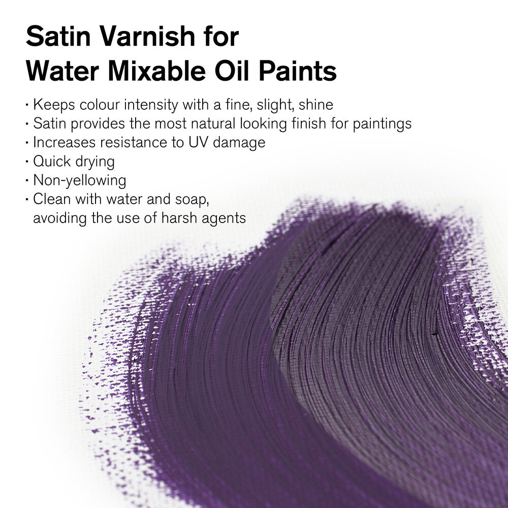 Winsor & Newton Artisan Water Mixable Satin Varnish (Suda Çözünebilen Saten Vernik) 75ml