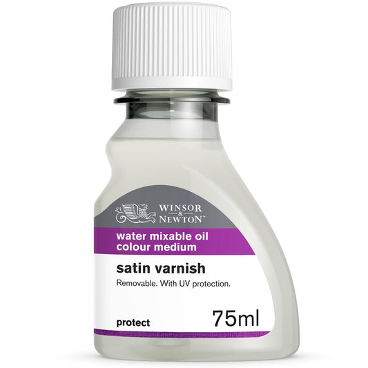 Winsor & Newton Artisan Water Mixable Satin Varnish (Suda Çözünebilen Saten Vernik) 75ml