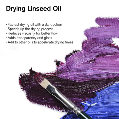 Winsor & Newton Drying Linseed Oil 75ml (Kurutucu Keten Yağı)