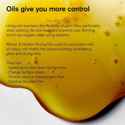 Winsor & Newton Refined Linseed Oil 75ml (Arıtılmış Keten Yağı)