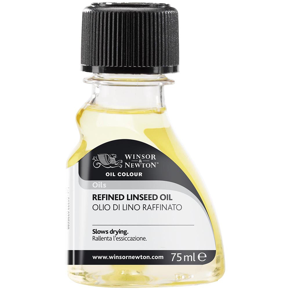 Winsor & Newton Refined Linseed Oil 75ml (Arıtılmış Keten Yağı)