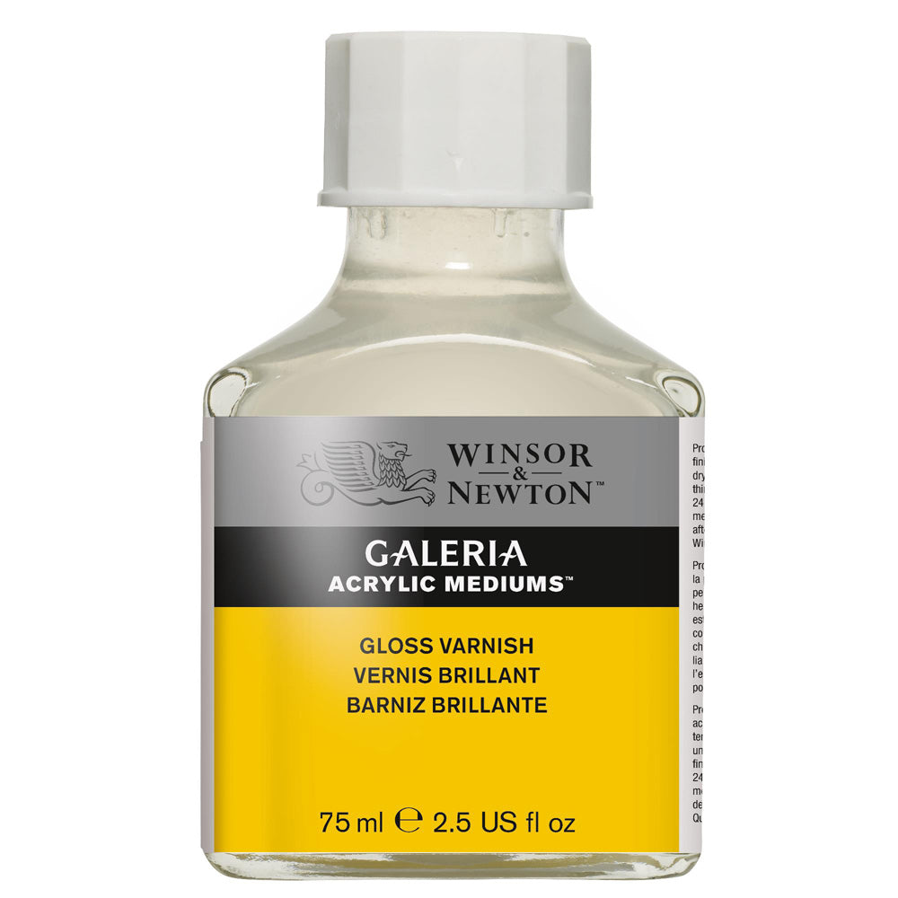 Winsor & Newton Galeria Gloss Varnish 75ml (Parlak Vernik)