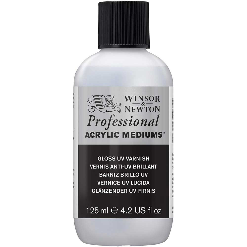 Winsor & Newton Professional Acrylic Gloss UV Varnish 125ml (Parlak UV Vernik)