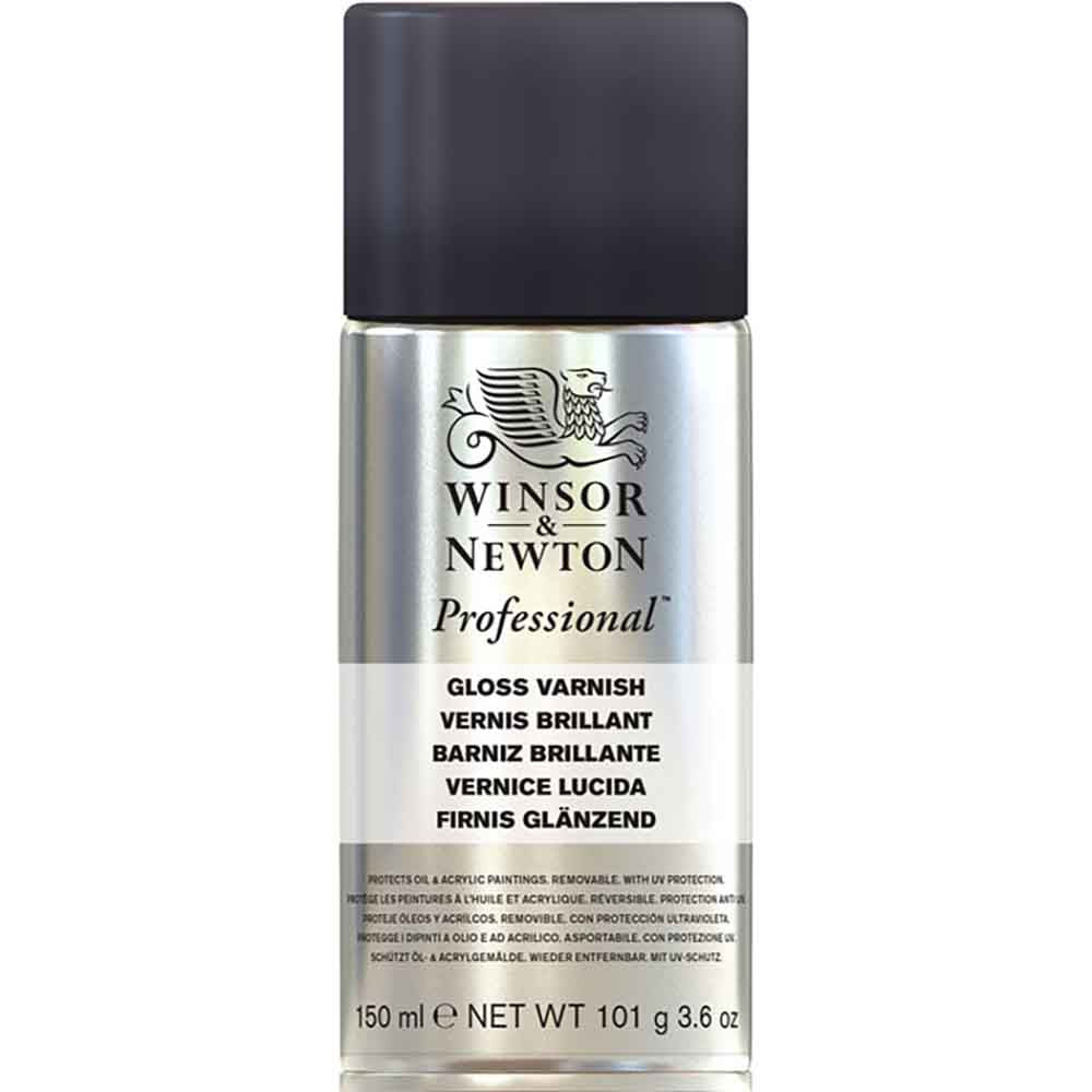 Winsor & Newton Gloss Varnish 150ml Sprey (Parlak Vernik)