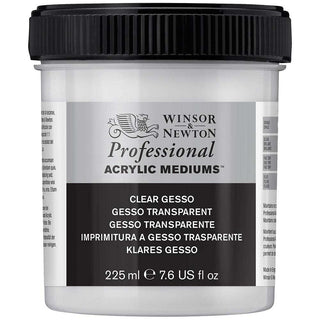 Winsor & Newton Professional Acrylic Clear Gesso 225ml (Şeffaf Gesso)