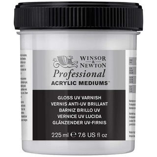 Winsor & Newton Professional Acrylic Gloss UV Varnish 225ml (Parlak UV Vernik)