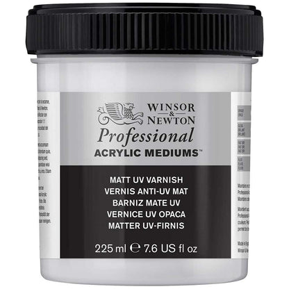 Winsor & Newton Professional Acrylic Matt UV Varnish 225ml (Mat UV Vernik)