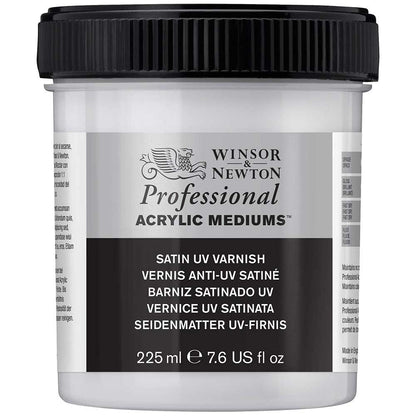 Winsor & Newton Professional Acrylic Satin UV Varnish 225ml (Saten UV Vernik)